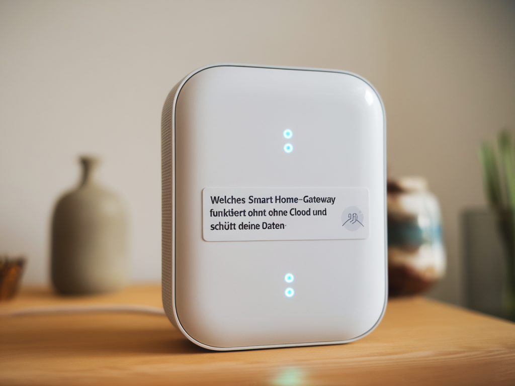 Welches smarthome‑gateway funktioniert ohne cloud und schützt deine daten